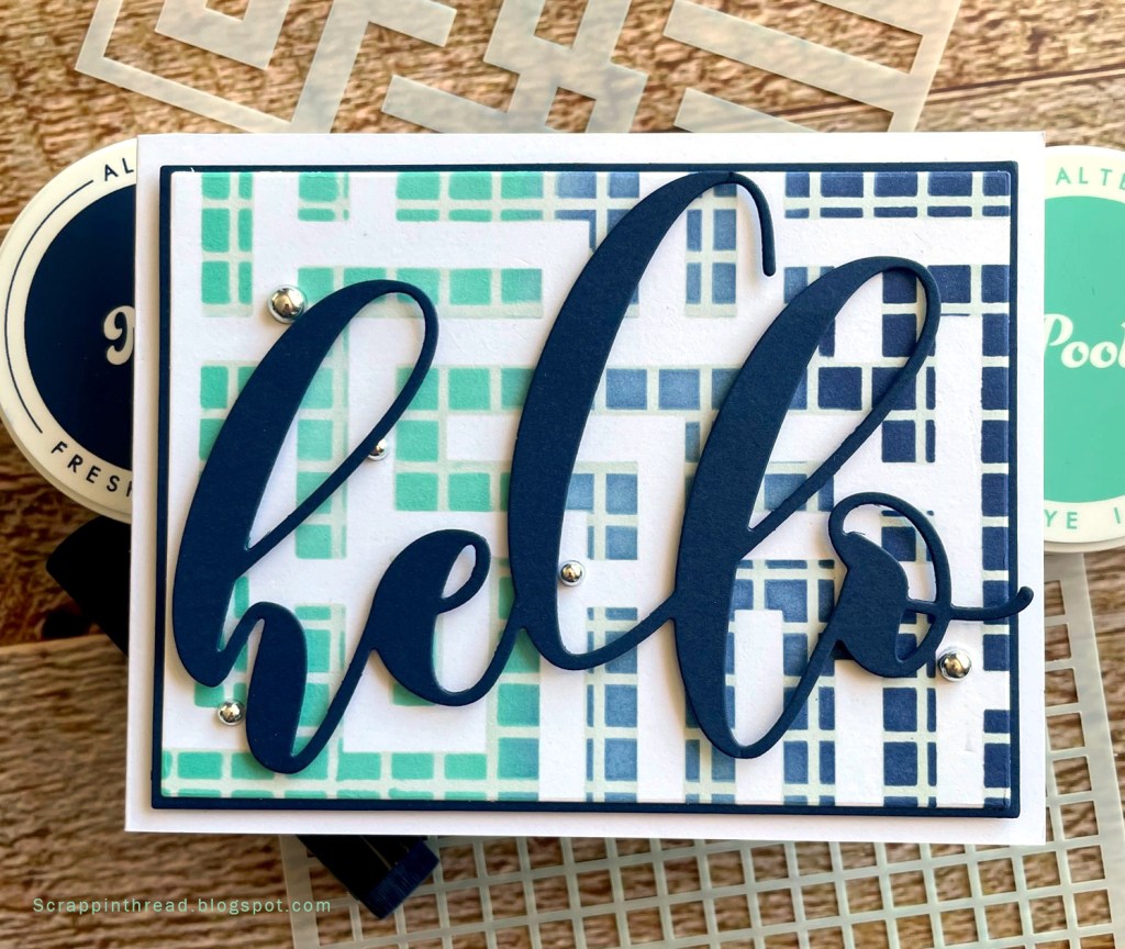 Stacked Stencils for Clean and Simple&nbsp;Cards