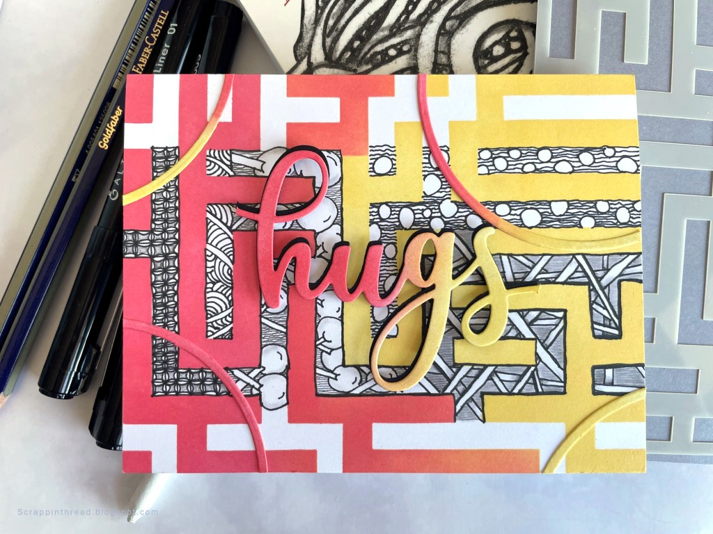 Zentangling on Cards