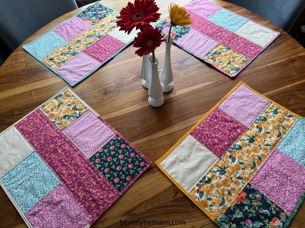 Quick and Easy Placemats With Free Download